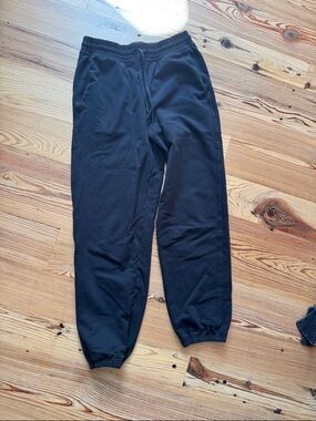 Athleta Black Drawstring Jogger Sweatpants